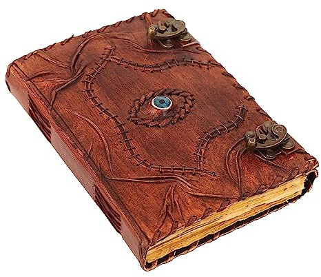 Hocus Pocus Buch mit Zaubersprüchen, Zauberbücher mit echten Zaubersprüchen, Requisite Halloween-Dekorationen, Buch der Schatten, Zauberbuch, Hexengeschenke für Frauen, Spellbook Leather Bound