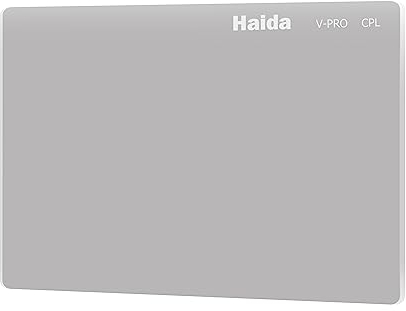 Haida Filtro Polarizzatore Cinema 10,2 x 14,4 cm per Cinematografia e Videografia - CPL Filtro per Scatola Matte