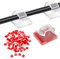 Kabelhalter Selbstklebend, Outdoor Kabel Clips, 50 Stück Kabelschellen, Mini Outdoor Kabelclips, Adhesive Cable Clips, für den Schreibtisch USB Ladekabel Kabelklemmen Stromkabel Audiokabel KFZ