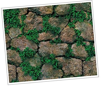 Uonlytech Autocollant Mural Effet Pierre Brique Décoration Intérieure Auto-adhésive Pour Salon Chambre Restaurant