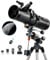 Teleskop 130EQ Newton-Reflektor Teleskope für Erwachsene Professionelle Teleskope für Erwachsene Astronomie mit EQ5 Mount 2 Plossl Okulare und Bluetooth-Controller Telefon-Adapter und Finderscope