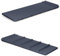 babybay Kletterleiter Littlefoot 2-in-1 für Lernturm und Kletterdreieck, ungestörter Kletterspaß durch massives Buchenholz, abgerundete Kanten, flexibel kombinierbar, schiefergrau lackiert