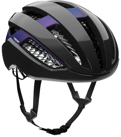 Trek Bontrager Circuit WaveCel Rennrad Fahrrad Helm schwarz/lila 2025: Größe: M (54-60cm)
