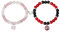 TOFBS Partnerarmbänder 2 Stück Armband Set Damen Herren Love Matching Bracelets Pärchen Armband Bettelarmband für Valentinstag Senden Ehemann Ehefrau Freund Freundin(Set B)