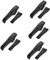DECHOUS 5 Pairs Pressure Cooker Handles Pressure Cooker Part (Plastic Replacement Handle Black Easy to Use)