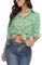 Yukiuiny Chemisier Carreaux Coton et Lin Femme Chemise Bucheron Western T Shirt Casual Décontractée Classique Retro Ecossaise Flanelle Blouse Gilet Vintage Vert Blanc*10% Lin S