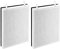 LVUPRTVH Compatible For Levoit，Compatible For Vital，100 Air Purifier Accessories，Compatible For Vital，2PCS 100-RF Replacement True HEPA High-Efficiency Activated Filter