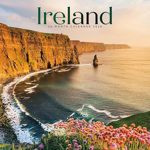 Carousel Worldwide, Irland Wandkalender 2026, quadratisch