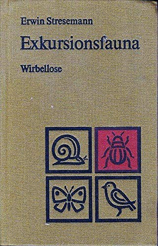 Exkursionsfauna für die Gebiete der DDR und der BRD Band 2/1 Wirbellose