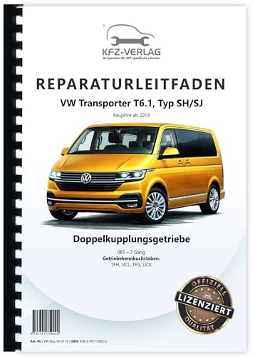 VW Transporter T6.1 (19>) 7 Gang Automatikgetriebe DKG 0BT Reparaturanleitung