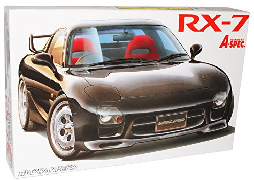 Fujimi Mazda Rx7 Rx-7 A-spec Coupe Schwarz Bausatz Kit 1/24 Modellauto Modell Auto
