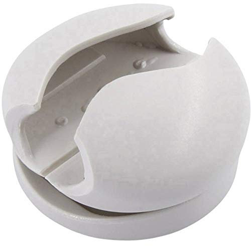 TRU Components Kabelhalter selbstklebend 93013c1205 Buendel-Ø-Bereich 8mm (max) Weiß 5St.