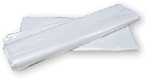 Europack24 15 Stück PE-Großraumsack 1000 Liter | Seitenfaltensack 1300x2300mm | Stärke: 80µm | Recyceltes Altplastik