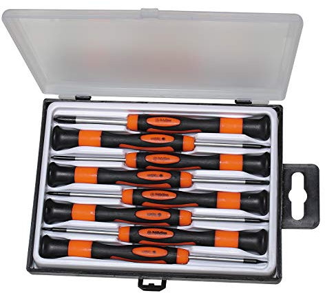CACCIAVITI DI PRECISIONE TORX E PHILLIPS SERIE 8 PEZZI CRV