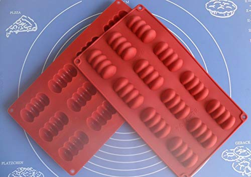 CDGH-MSPF-017 - Moule Silicone Souple 12 Petits Fours Orientaux / 28 X 16,5