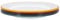 Argon Tableware Weiße Emaille -Dinner -Teller - 25,5cm - 4 Farben