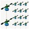 AK Giftshop Kayak Birthday Party Food Cupcakes Picks Decorations Toppers (Pack of 14)