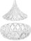1Pcs 60ML 2OZ Clear Crystal Glass Candy Dish Small Decorative Candy Bowl with Lid for Home Kitchen Office Table