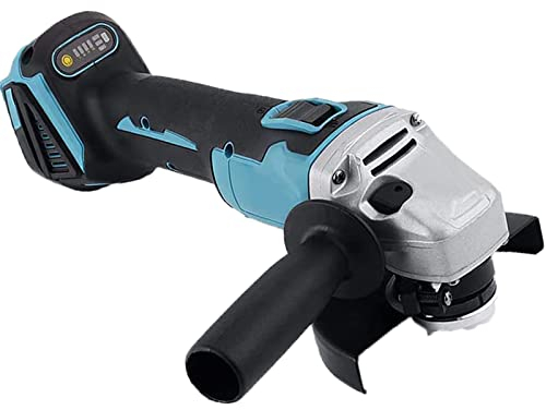 Smerigliatrice Angolare 18V Elettrica, Diametro 125mm, 10000Rpm, Compatibile Con Makita DGA517Z, BL1850 BL1850b BL1860 (Solo Corpo)