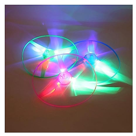 Toys Star Wand Magic Wand LED Kreative Attraktive Kleine Spielzeuge Geeignet für Neujahrstag, Valentinstag, Ostern, Erntedankfest, Halloween, Weihnachten, Hand-Push-Flugscheibe (1 Stück)