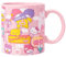 Silver Buffalo Sanrio Hello Kitty and Friends Kawaii Tokyo Theme Featuring Little Twin Stars, Chococat, My Melody, Keroppi, Badtz-Maru, and Pompompurin Ceramic Mug, 20 Ounces