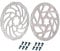 Disque de Frein Avant Arrière de Moto,Disques Frein Moto Disque Frein avec vis Rotor pour Surron sur Ron sur-Ron Light Bee