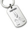 Porte-clés Personnalisé Main de Maman et Enfants en Inox - Cadeau Émotionnel pour Maman - Gravure des Prénoms - Fabriqué en France - Idéal pour la Fête des Mères et les Anniversaires (2 enfants)