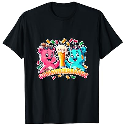 Gummibären Malle Party, Gummi Bier Bande, JGA T-Shirt