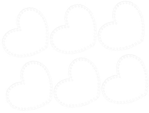 AUTSUPPL 6pcs Transparent Acrylic Sheet Board DIY Basket Weaving Supplies Accessories DIY Knitting Crochet Bag Kit Making Clear Woven Bag Heart Plate Handles Handmade Bag Tools Braided Bag