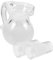 DRESSOOS Zubehör Puppenhaus Miniatur Glasbehälter Set Für Puppenhaus 3 Teiliges Mini Pitcher Und Tassen Set Für Puppenhaus Küche Realistische Nachbildung Von Milch Und Orangensaft Puppenhaus Zubehör