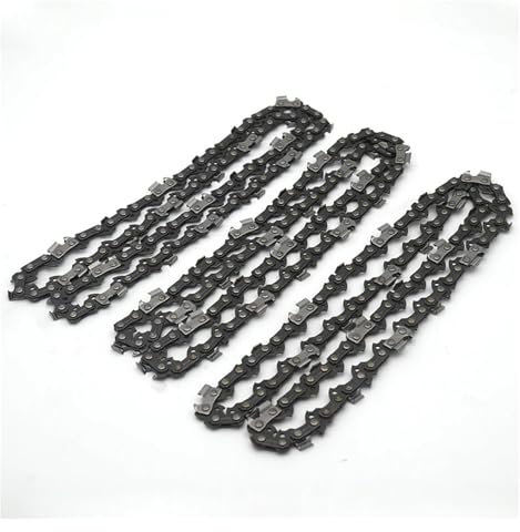 Lot de 3 chaînes semi-ciselées for tronçonneuse à essence Stihl MS170 MS180 MS 180 170, 1,3 mm et 1,1 mm, entraînement 50, 3/8LP 0,05(1.3mm)