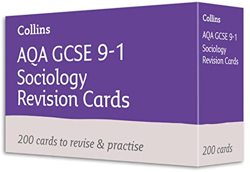 AQA GCSE 9-1 Sociology Revision Cards: Ideal for the 2027 and 2028 exams (Collins GCSE Grade 9-1 Revision)
