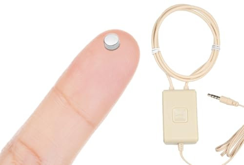 Pinganillosocultos Auricolare Magnetic-supernano v3, kit completo nero