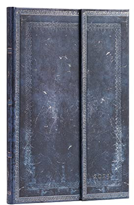 Paperblanks Kalender 12 Monate 2023 Tinte blau | vertikal | Maxi (135 × 210 mm)