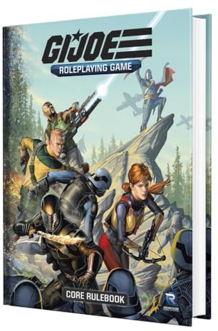 G.I. JOE Roleplaying Game Core Book | Full-Color 304-Page Guide with Character Creation, Military Training Roles, and Starter Adventure for Ages 14+
