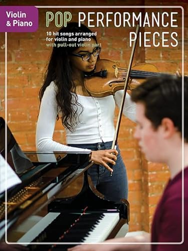 Pop Performance Pieces. Violine mit Begleitung.: Noten, Sammelband für Violine, Klavier