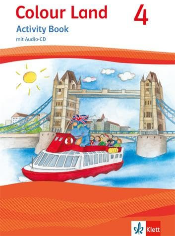 Colour Land 4: Activity Book mit Audio-CD Klasse 4 (Colour Land. Ab Klasse 3. Ausgabe für Brandenburg, Mecklenburg-Vorpommern, Sachsen, Sachsen-Anhalt und Thüringen ab 2013)