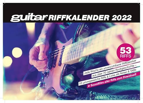 guitar Riffkalender 2022