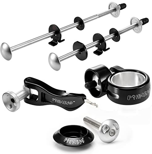 Pinhead Bicycle Locking Skewer Set, 4 Piece
