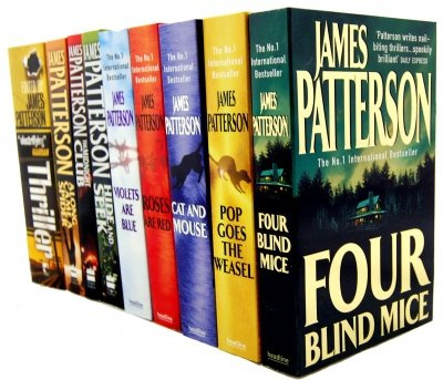 James Patterson Alex Cross Collection 11 Books Set Pack (Black Market, Jack and Jill, Kiss the Girls, Along Came a Spider, Cross, Hide and Seek, Pop Goes The Weasel, The Midnight Club, Double Cross, Cat and Mouse, Mary, Mary)