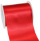 PRÄSENT ADRIA/SATIN rot, 25 m Satinband zum Einpacken von Geschenken, 112 mm Breite, Geschenkband zum Dekorieren & Basteln, Dekoband für Präsente, zu jedem Anlass