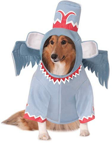 The Wizard of Oz: Winged Monkey Pet Costume for for Dogs or Cats by Rubies, Medium