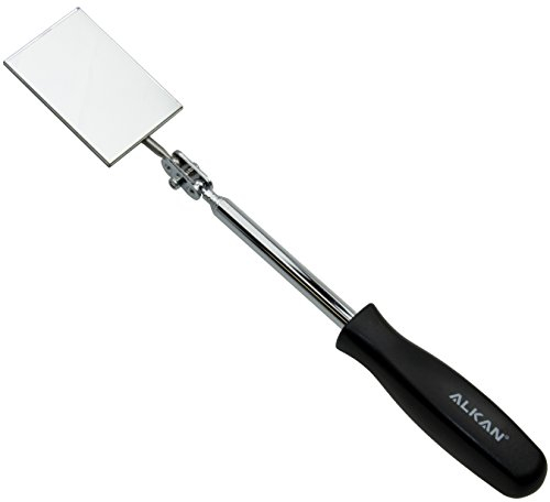 Teleskop Inspektionsspiegel Profi Qualität Spiegelgrösse 65x43 mm (RECHTECK) Länge 720 mm Überwachungsspiegel/Kontrollspiegel