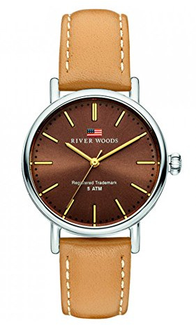 River Woods Women's Watch Leather Oswego