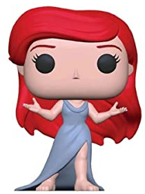 Funko Pop! Disney: Little Mermaid - Ariel - (Purple Dress) - Vinyl-Sammelfigur - Geschenkidee - Offizielle Handelswaren - Spielzeug Für Kinder und Erwachsene - Movies Fans - Modellfigur Für Sammler