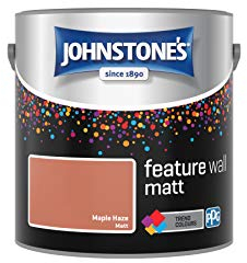 Johnstone's Feature Wall Matt Emulsion Paint - Maple Haze 2.5L