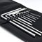 Vencetmat 9Pcs Guitar Allen Wrench Set,1.5mm, 2mm, 2.5mm, 3mm, 4mm, 5mm, 1/20in, 1/8in, 3/16in, Fit for Most Guitar & Bass Neck, Truss Rod, Knobs, Bridge, Nut Locking Adjustment, Chrome Vanadium Steel