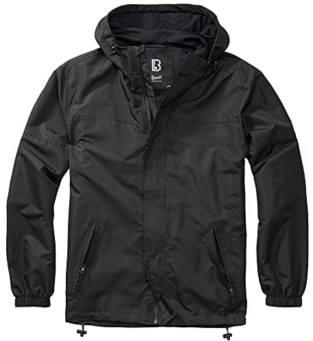Brandit Summer Frontzip Windbreaker, Farbe: black, Größe: L