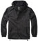 Brandit Summer Frontzip Windbreaker, Farbe: black, Größe: L