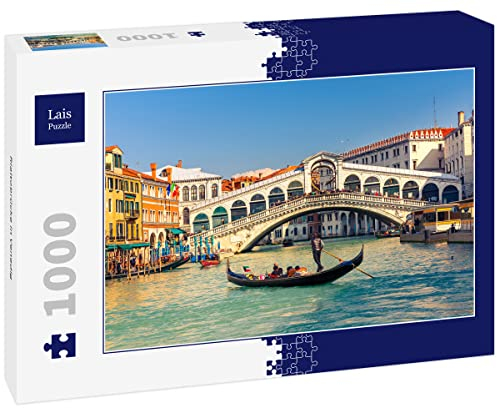 Lais Puzzle Rialtobrücke in Venedig 1000 Teile